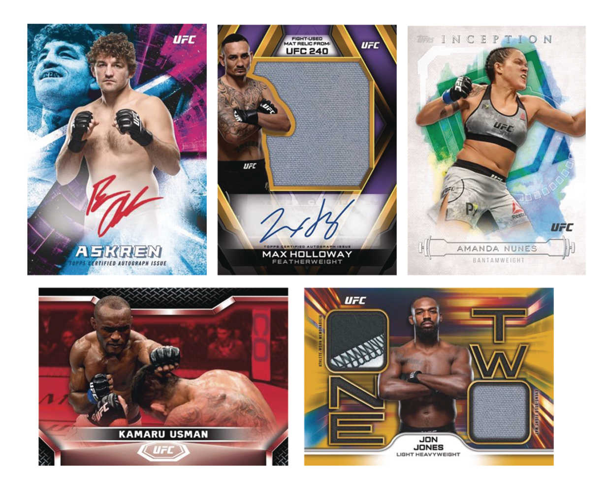 Topps 2020 Ufc Knockout Trading Card Box  