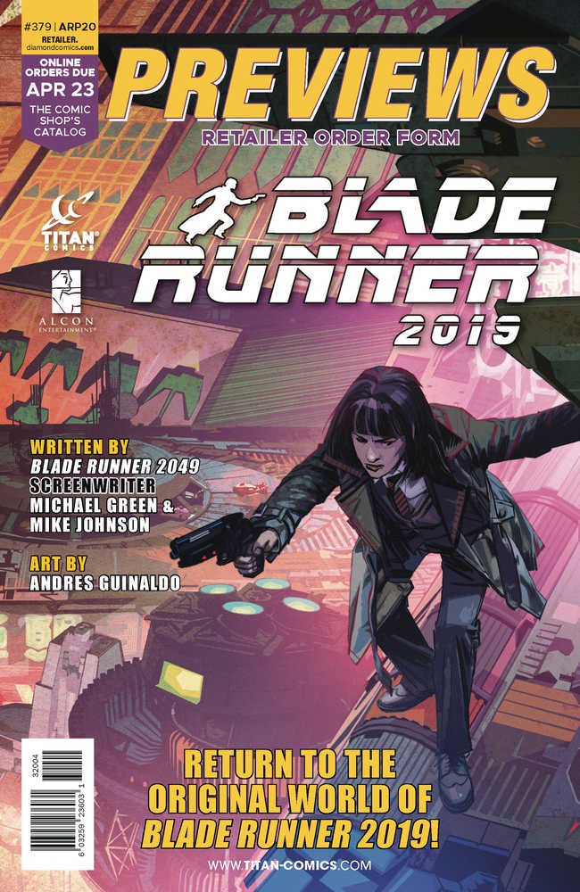 Previews #379 April 2020 Retailer Order Form Extras 