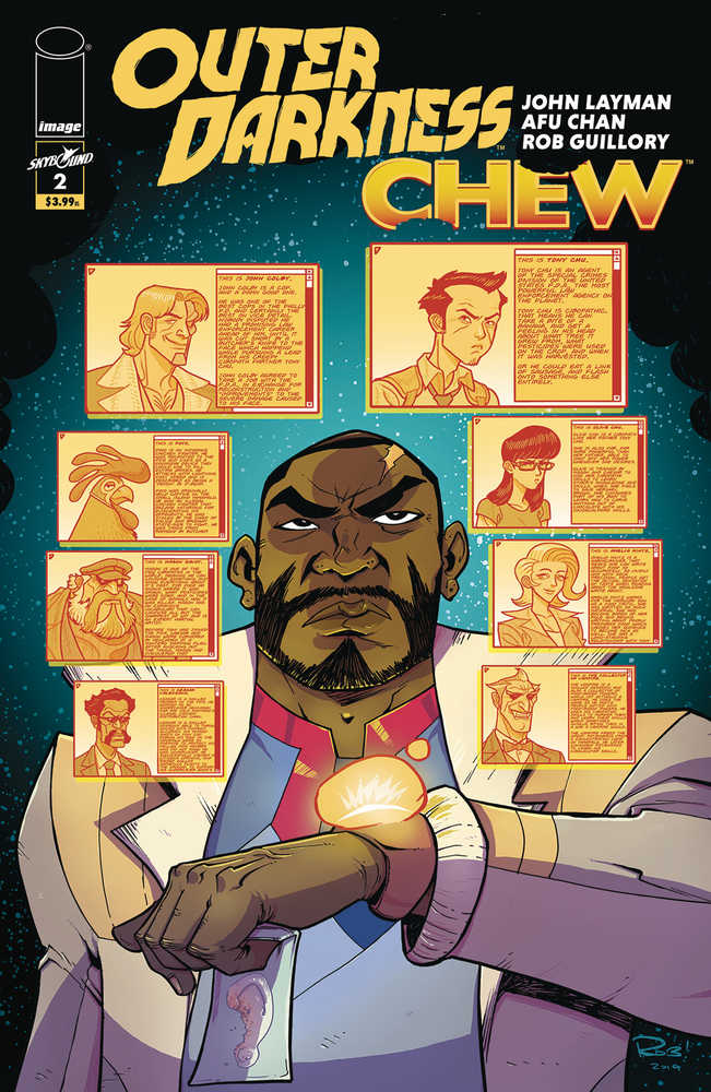 Outer Darkness Chew #2 (Of 3) Cover B Guillory (Mature)