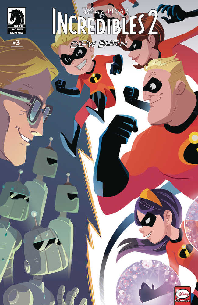 Disney Pixar Incredibles 2 Slow Burn #3 (Of 3) Cover B Kawaii