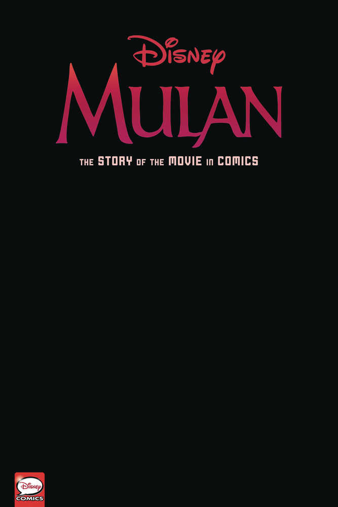 Disney Mulan Story Of The Movie In Comics Hardcover 