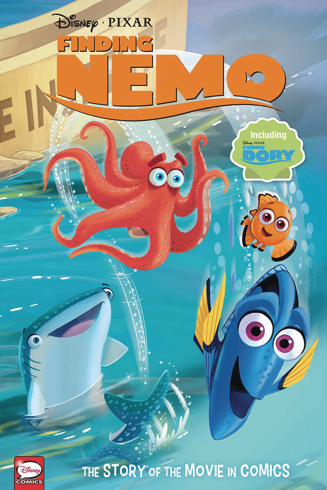 Disney Pixar Nemo Dory Story Movie Comics Hardcover 
