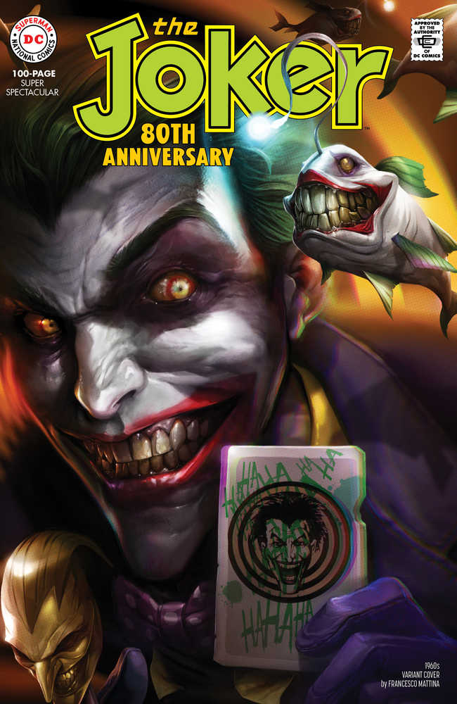 Joker 80 Th Anniv 100 Page Super Spect #1 1960 S F Mattina Variant