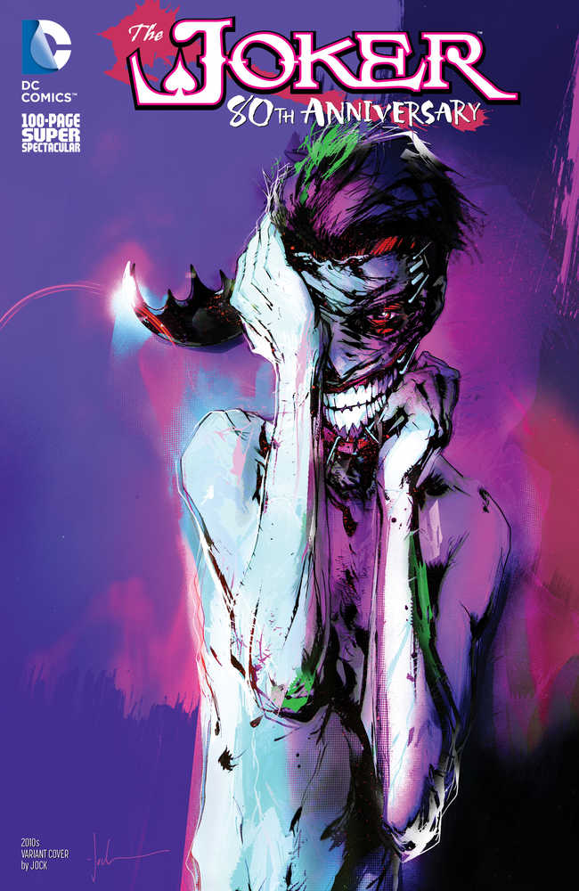Joker 80 Th Anniv 100 Page Super Spect #1 2010 S Jock Variant Edition
