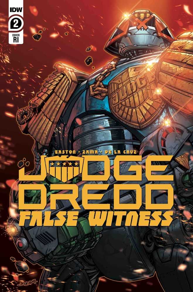 Judge Dredd False Witness #2 (Of 4) 10 Copy Variant Edition Meyers (Net