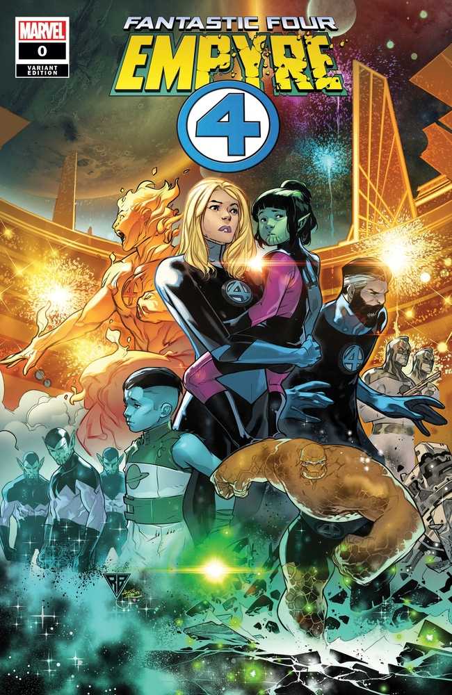 Empyre Fantastic Four #0 Silva Variant