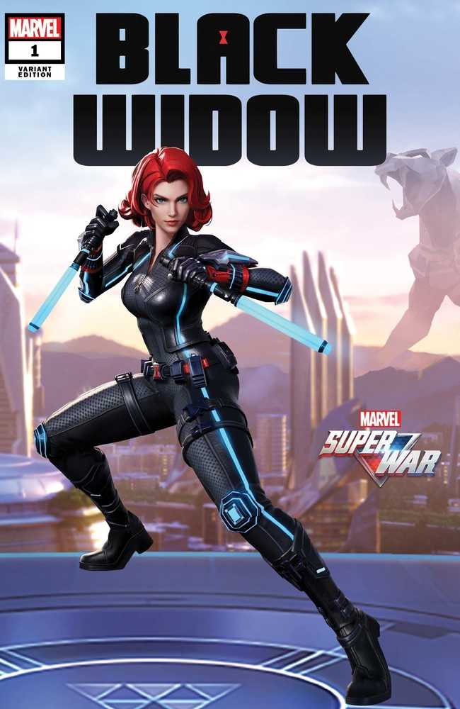Black Widow #1 Marvel Super War Variant
