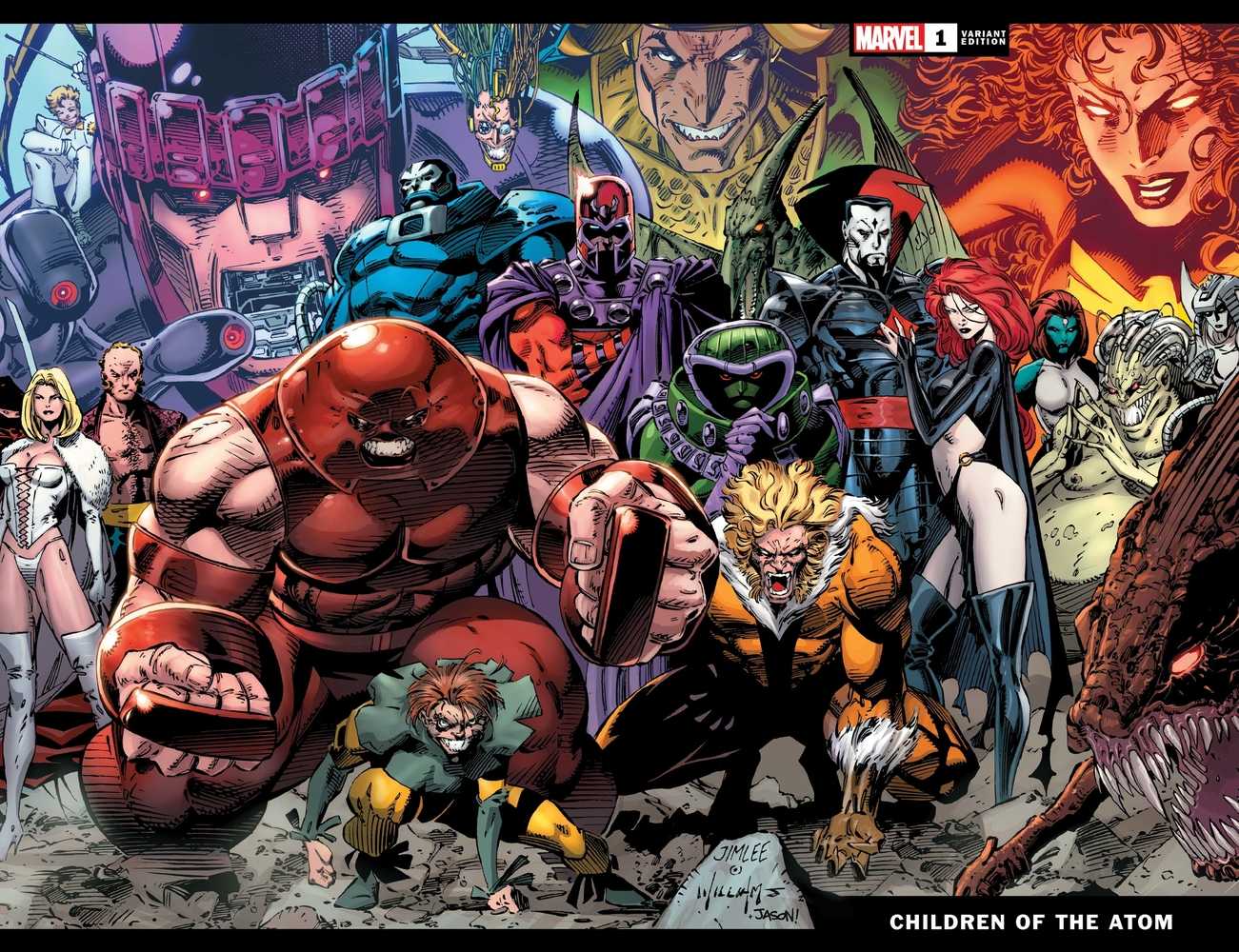 Children Of Atom #1 Wrpad Jimlee Hidden Gem Variant