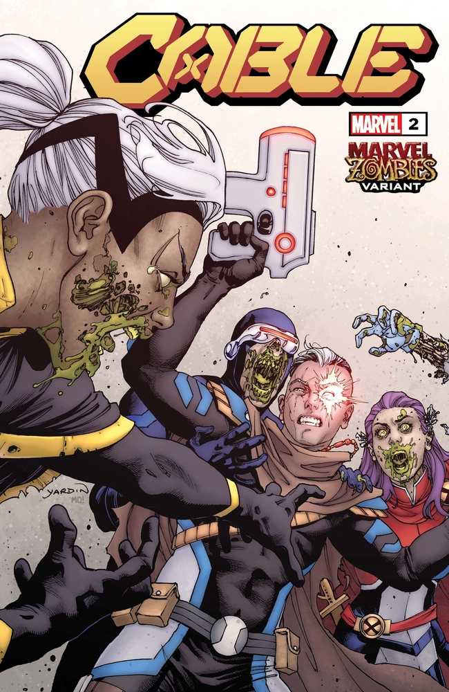 Cable #2 Yardin Marvel Zombies Variant Dx
