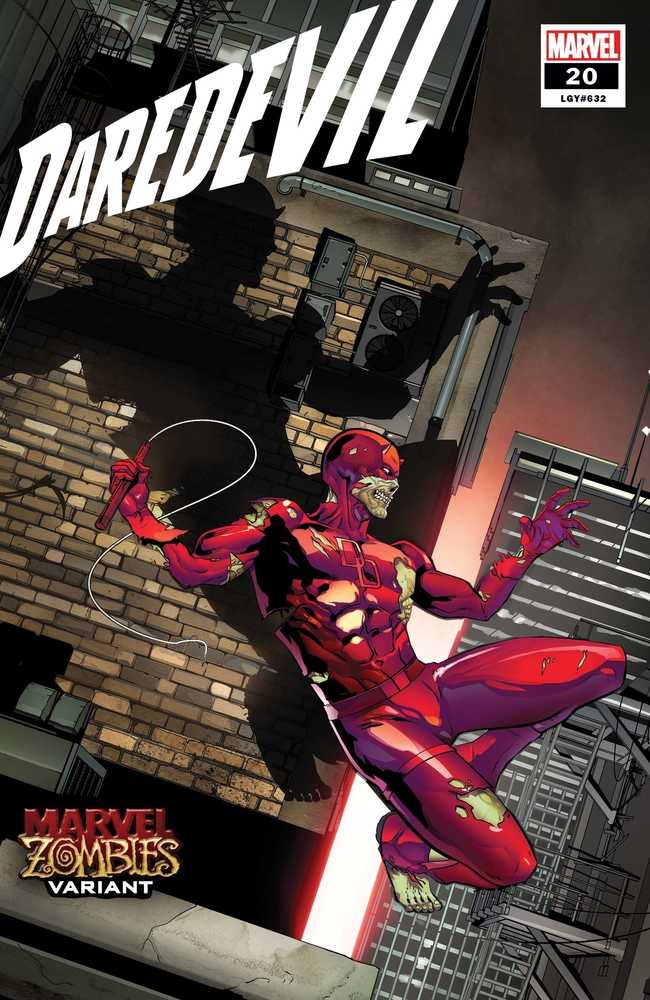 Daredevil #20 Sliney Marvel Zombies Variant