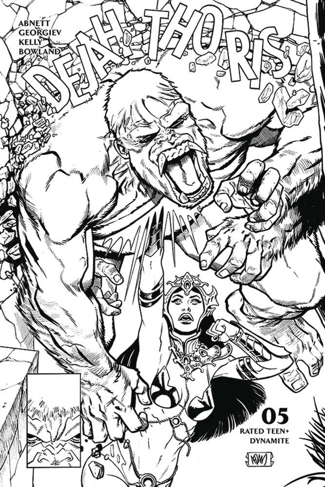 Dejah Thoris (2019) #5 50 Copy Gorham Black & White Variant Edition