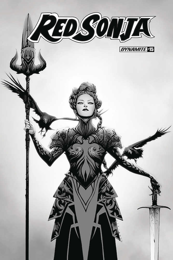 Red Sonja #15 30 Copy Lee Black & White Variant Edition
