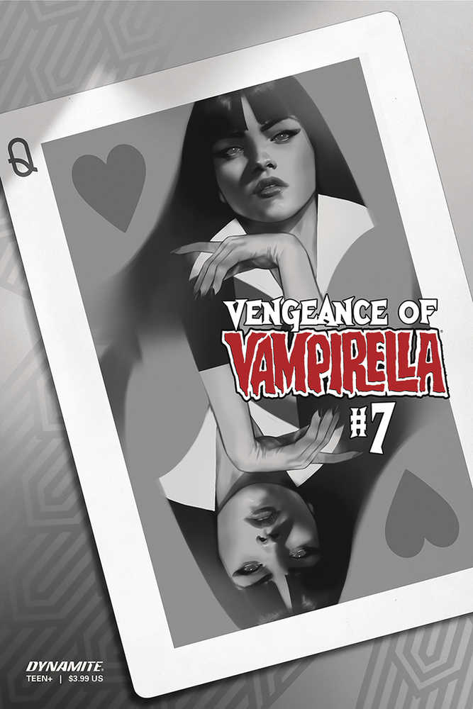 Vengeance Of Vampirella #7 30 Copy Oliver Black & White Variant Edition