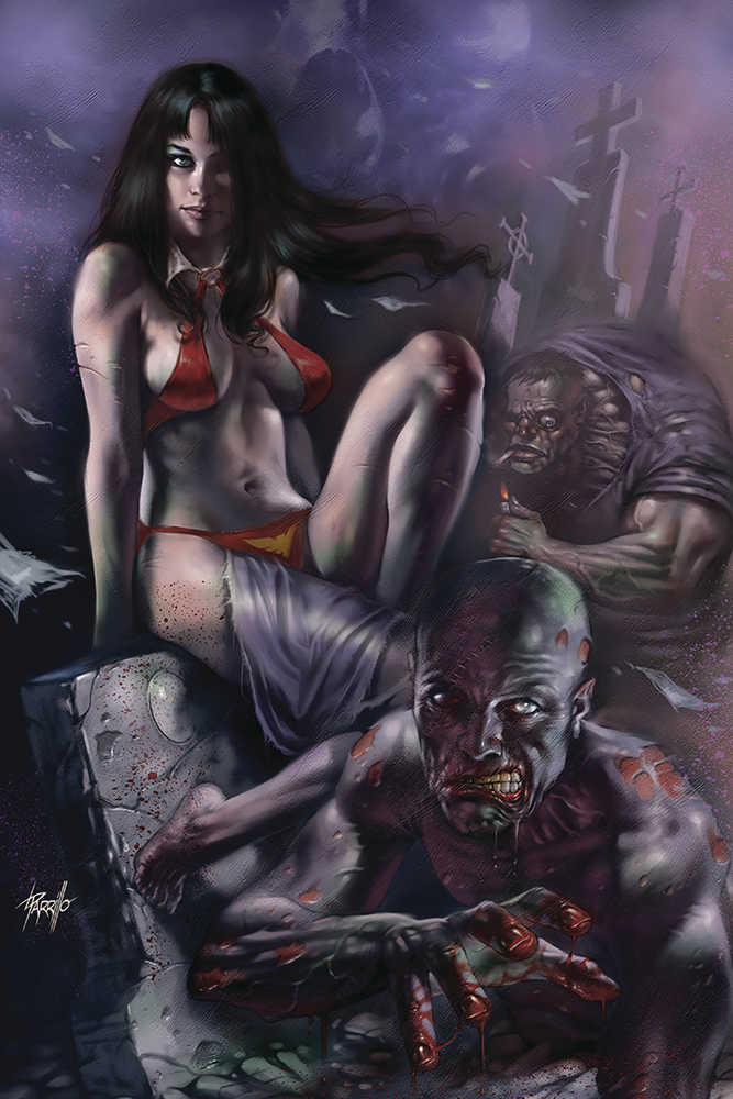 Vengeance Of Vampirella #7 Parrillo Limited Full Art Cover
