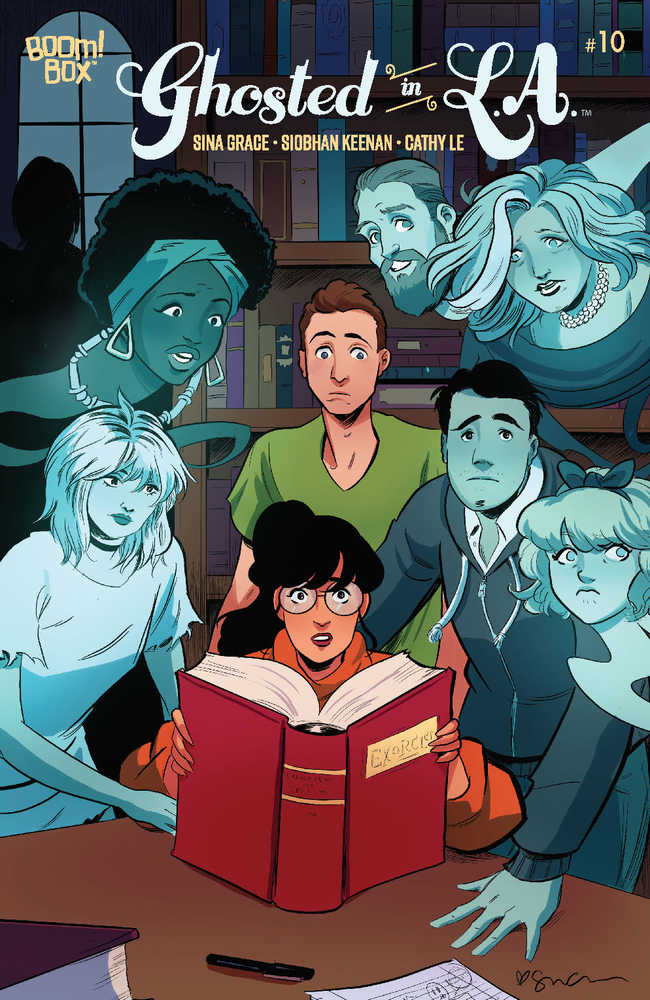 Ghosted In La #10 (Of 12) Cover B Grace Variant