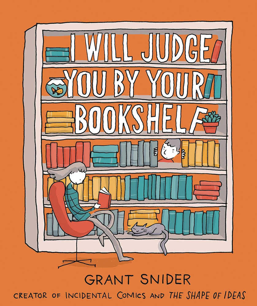 I Will Judge You By Your Bookshelf Graphic Novel 