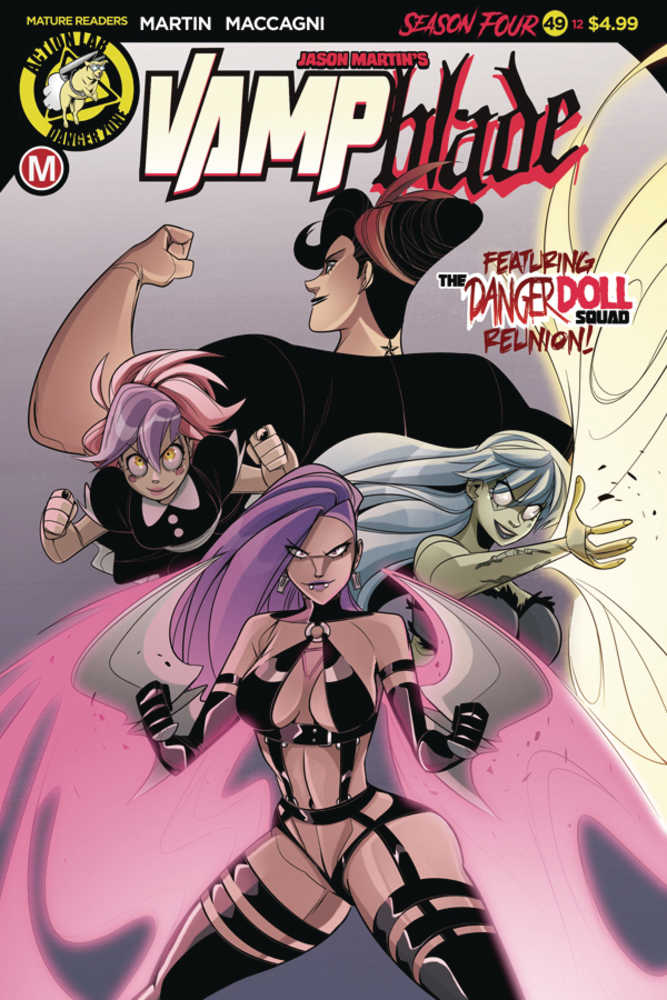 Vampblade Season 4 #12 (#49) Cover A Maccagni (Mature)