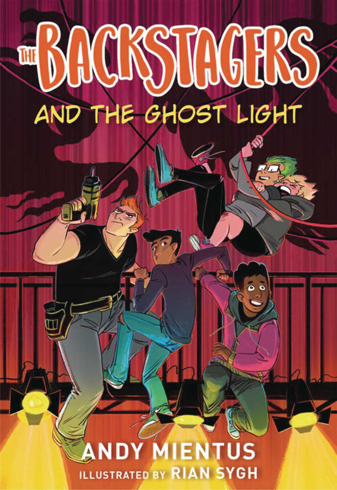Backstagers Illustrated Softcover Novel Volume 01 Ghost Light 