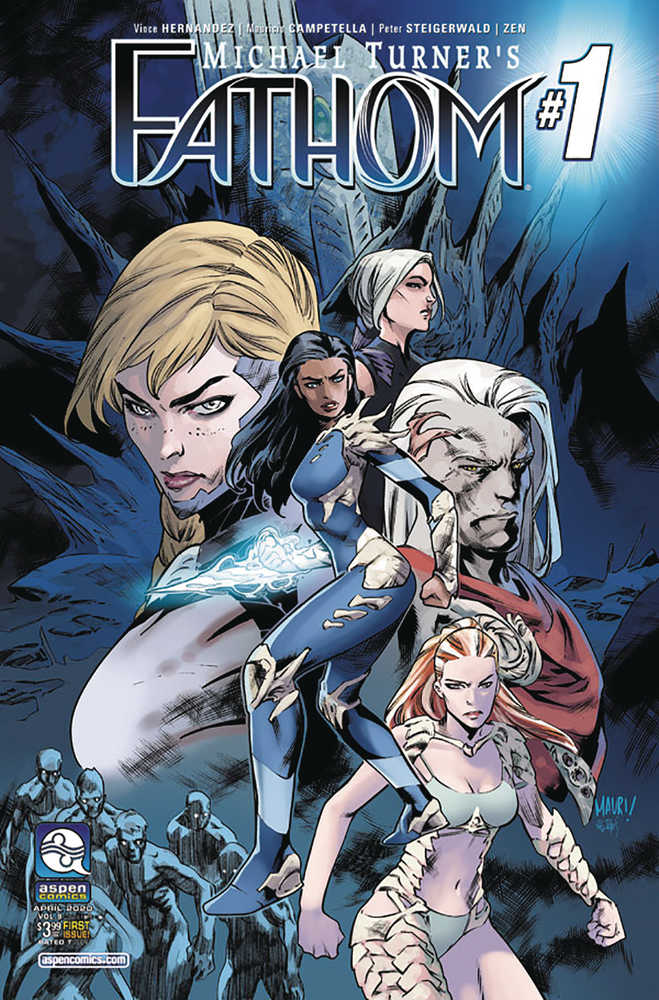 Fathom Volume 9 #1 Cover A Campetella