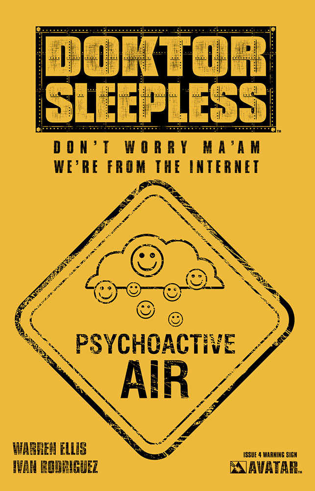 Doktor Sleepless #4 Warning Sign Variant (Mature)