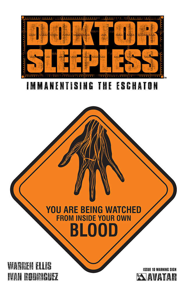 Doktor Sleepless #10 Warning Sign Variant (Mature)