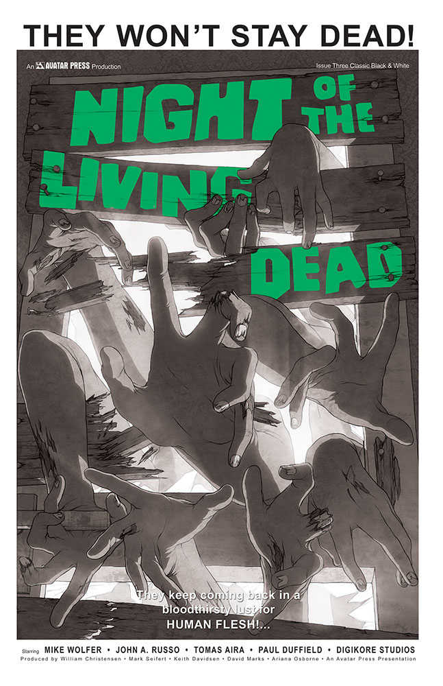 Night Of The Living Dead #3 Classic Variant (Mature)