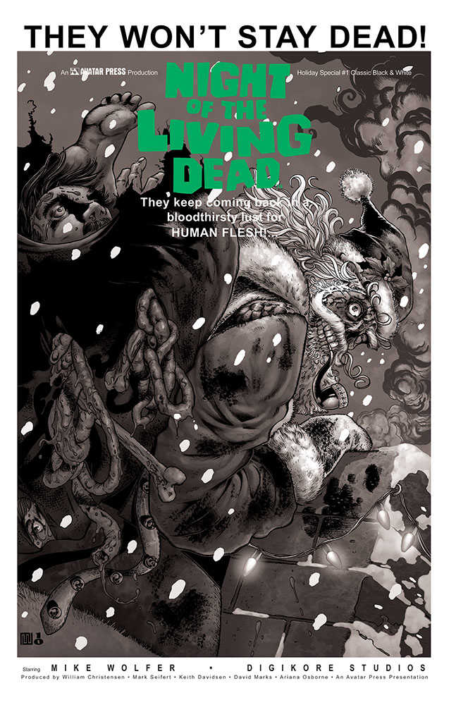 Night Of The Living Dead Holiday Special Classic Variant (Mature)