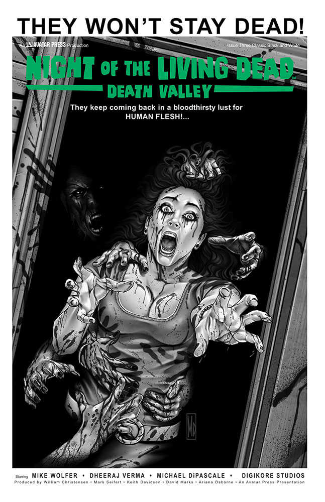 Night Of The Living Dead Death Valley #3 Classic Variant (Mature)
