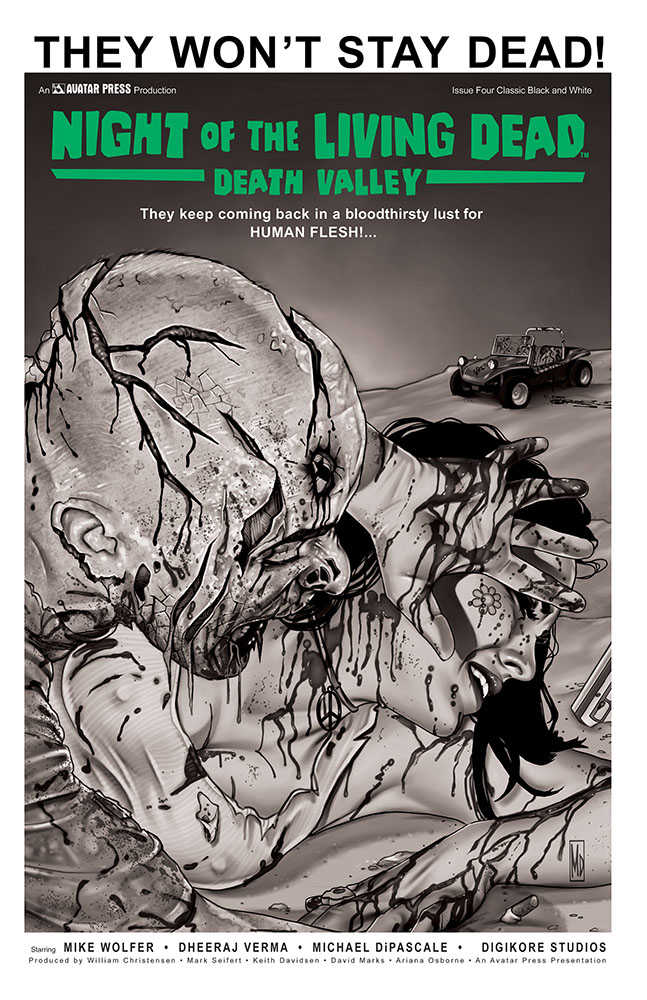 Night Of The Living Dead Death Valley #4 Classic Variant (Mature)