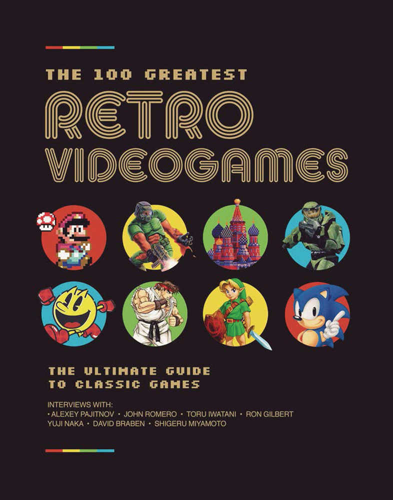 100 Greatest Retro Videogames Hardcover 