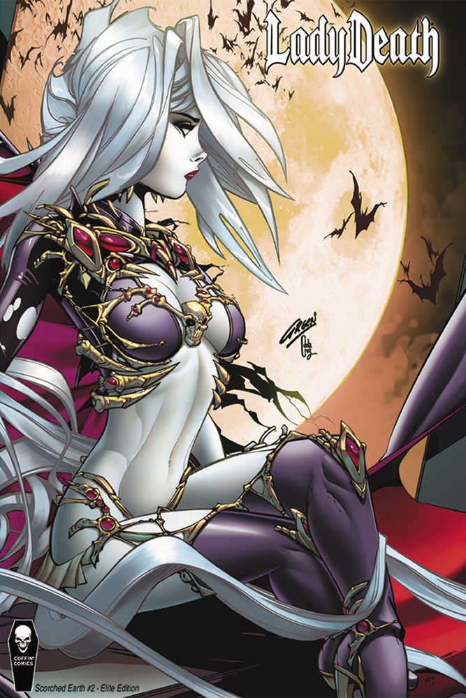 Lady Death Scorched Earth #2 (Of 2) 10 Copy Paul Green Variant Edition