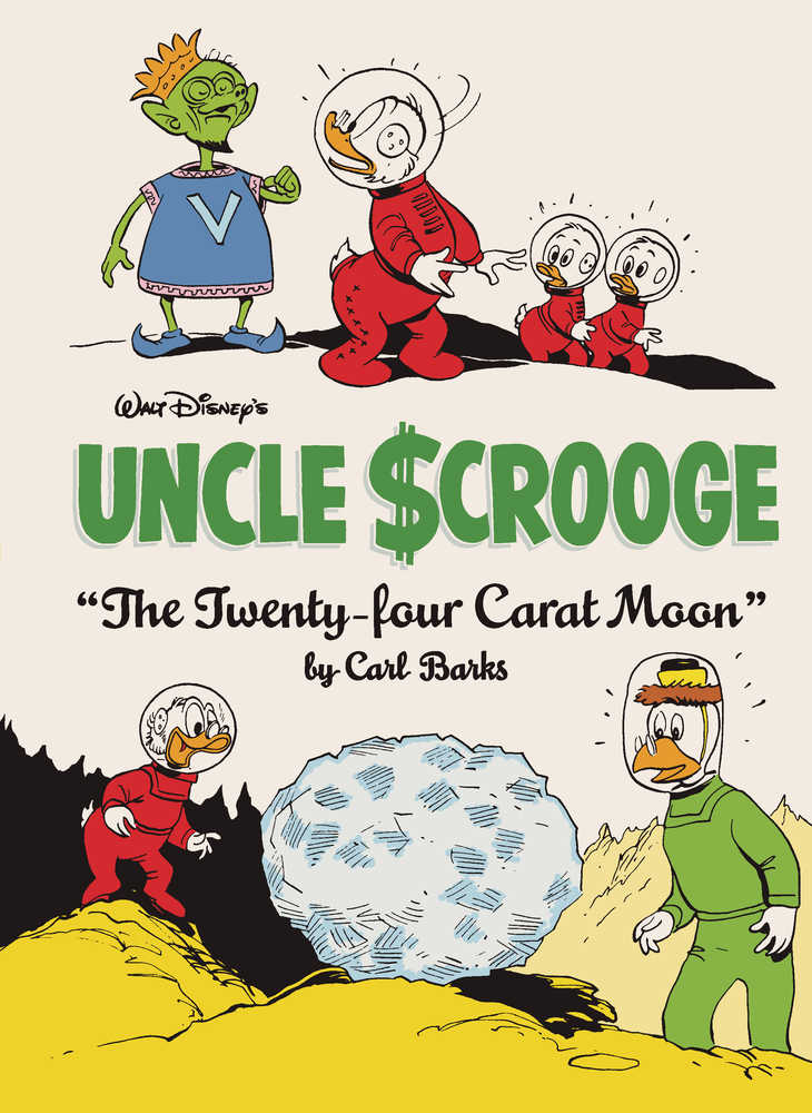 Walt Disney Uncle Scrooge Hardcover Volume 04 24 Carat Moon 
