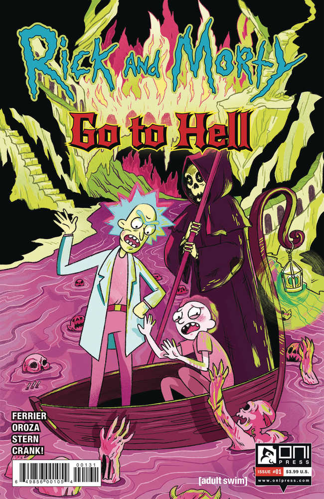 Rick And Morty Go To Hell #1 Cover C Goux