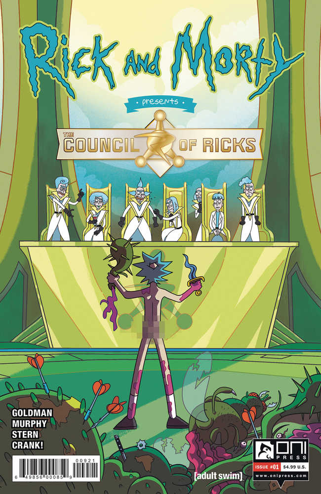 Rick And Morty Presents Council Of Ricks #1 Cover B Scott