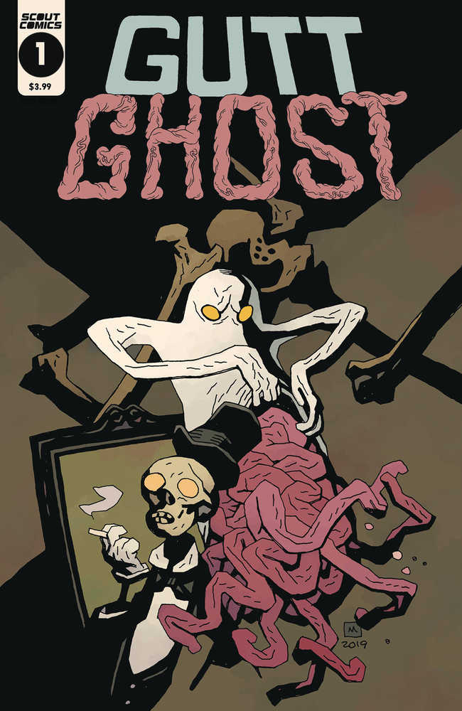 Gutt Ghost Trouble with Sawbuck Skeleton Society Mignola Cover