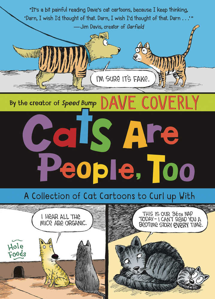 Cats Are People Too Collector's Cat Cartoons Softcover 