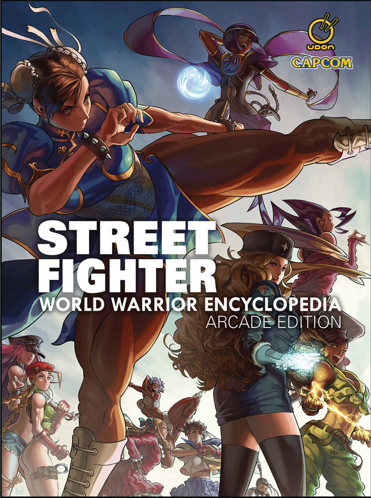 Street Fighter World Warrior Encyclopedia Hardcover Arcade Edition