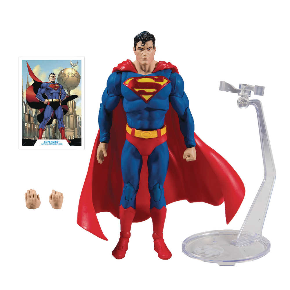 DC Batman/Superman Wv1 Mod Superman 7 In Scale Action Figure Case 