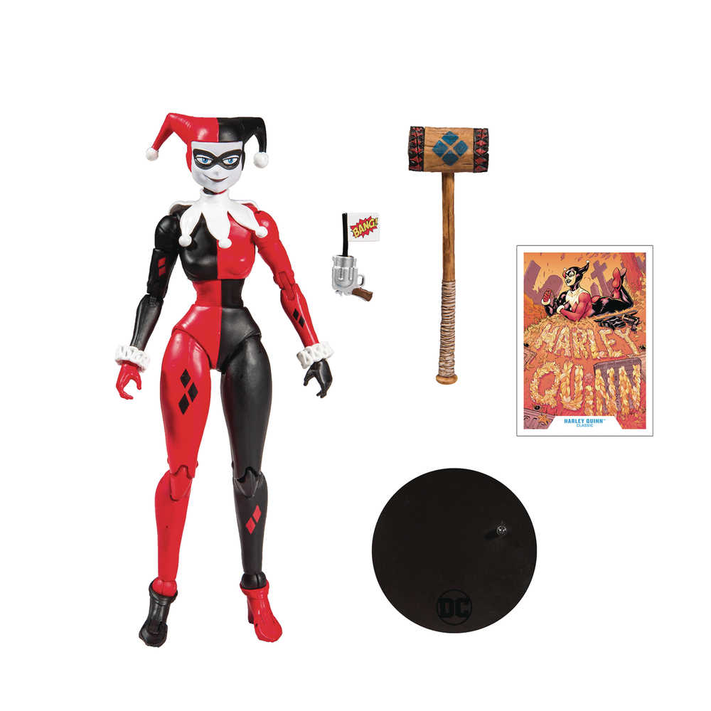 DC Multiverse Other Wv1 Classic Harley Quinn 7 In Scale Action Figure Case