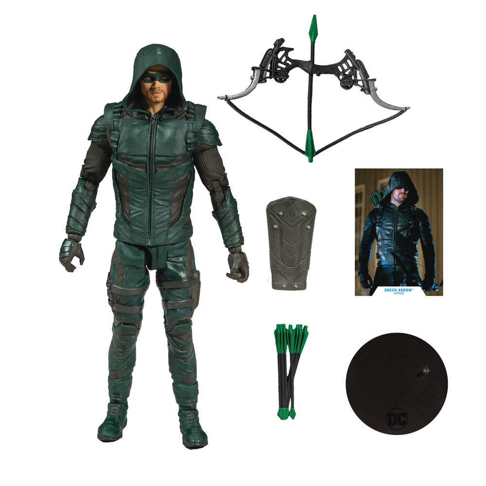 DC Multiverse Green Arrow 7 In Scale Action Figure Case  