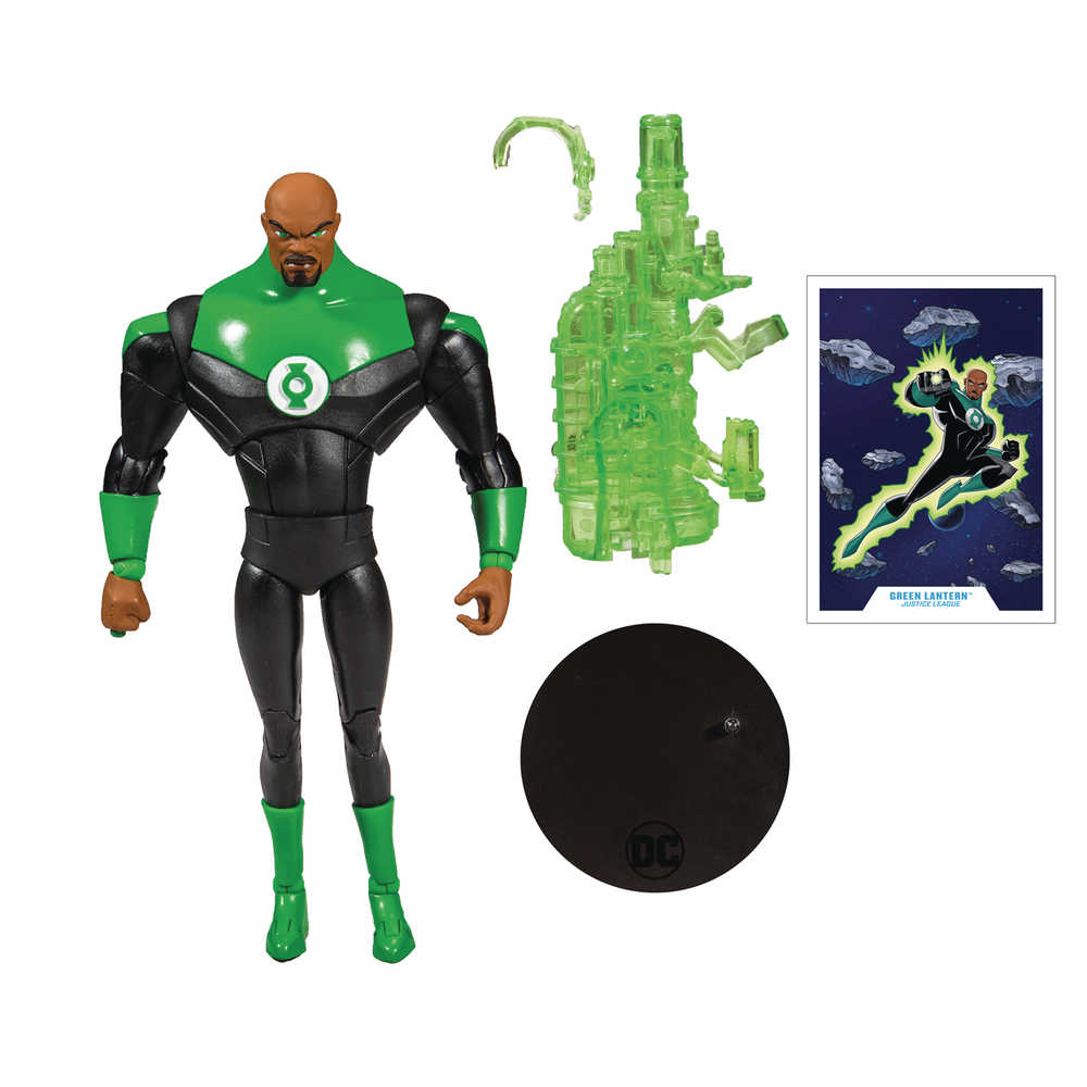 DC Animated Wv1 Green Lantern 7 In Scale Action Figure Case  