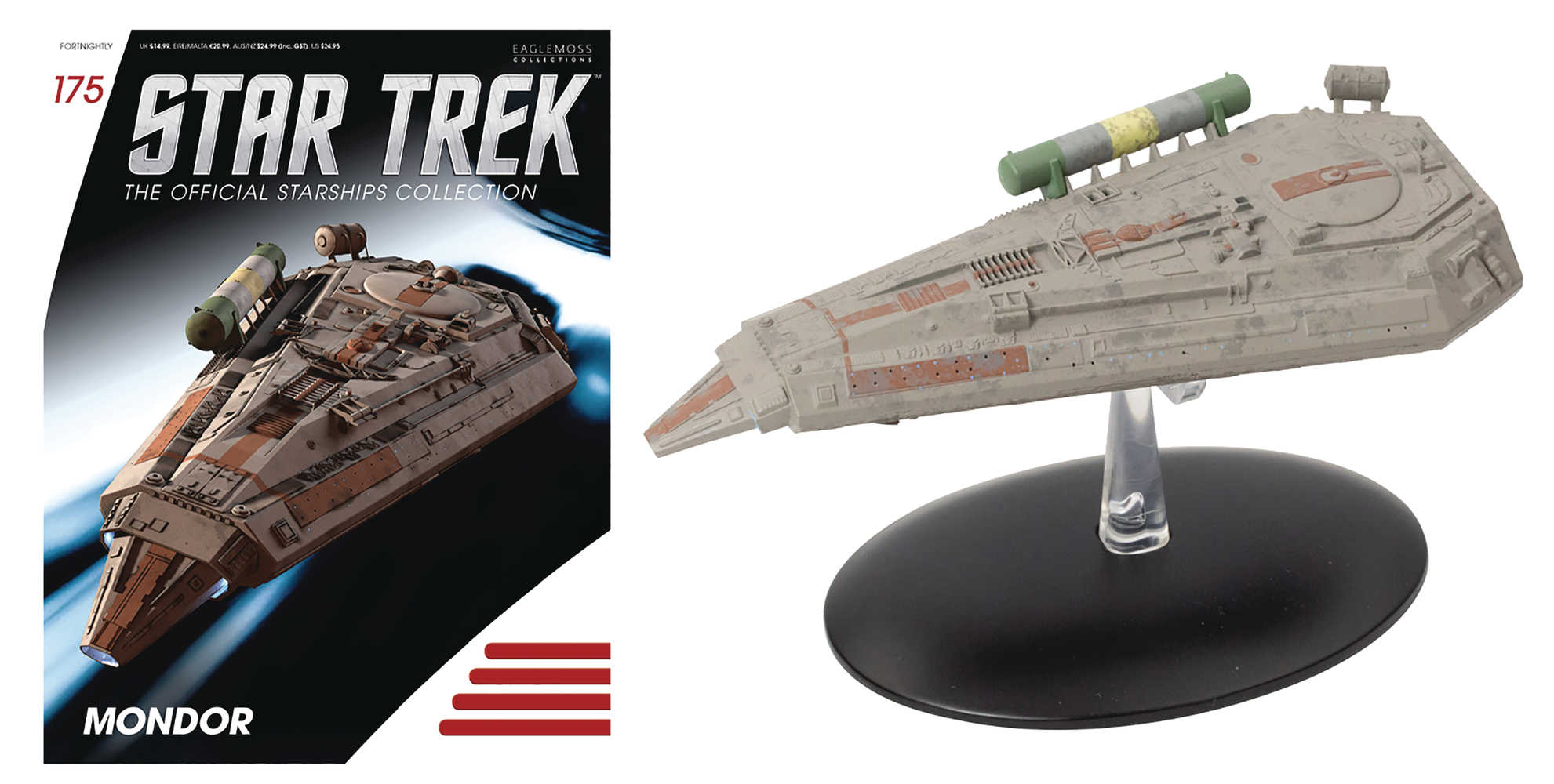 Star Trek Starships Figure Mag #175 Mondor 