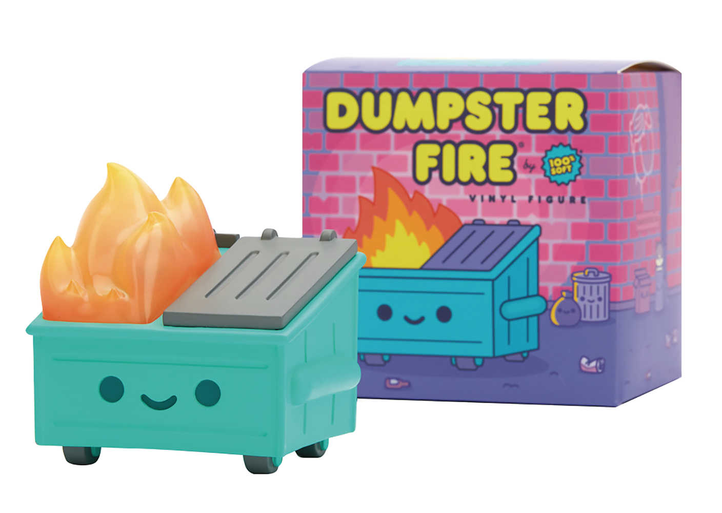 Dumpster Fire Vinyl Figure  