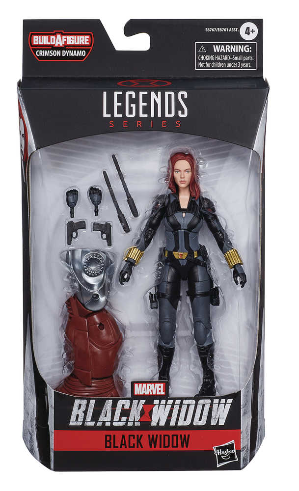 Black Widow Legends Black Widow 6 In Action Figure Case  