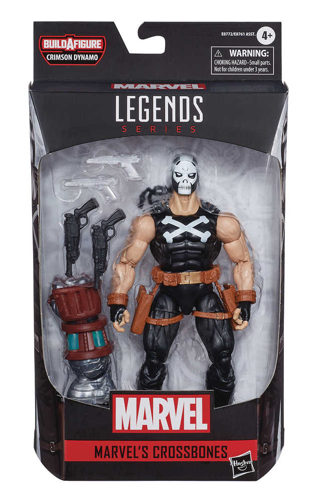 Black Widow Legends Crossbones 6 In Action Figure Case  