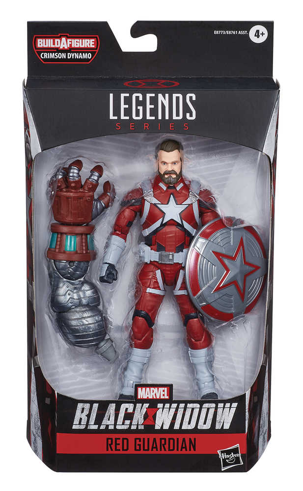 Black Widow Legends Red Guardian 6 In Action Figure Case  