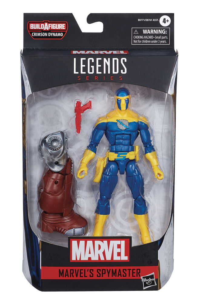 Black Widow Legends Spy Master 6 In Action Figure Case  