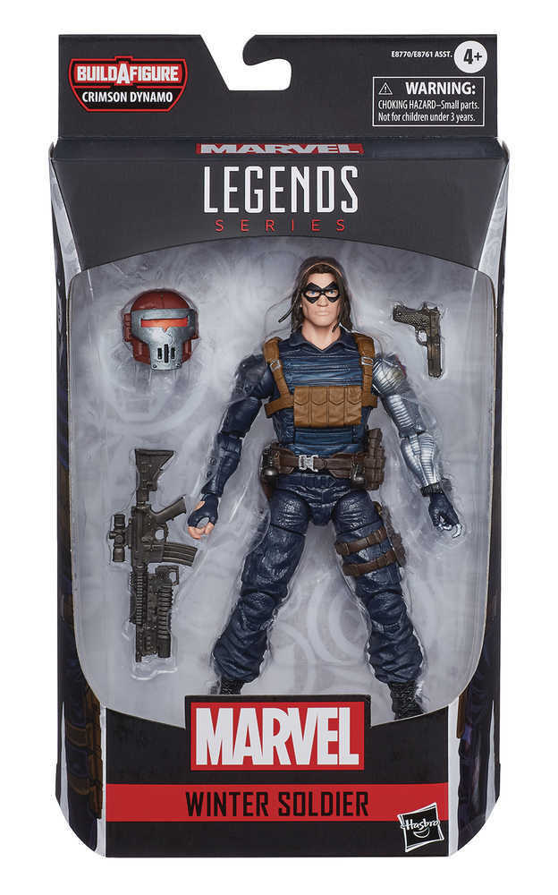 Black Widow Legends Winter Soldier 6 In Action Figure Case  