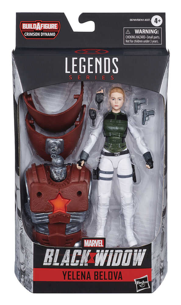Black Widow Legends Yelena Bolova 6 In Action Figure Case  
