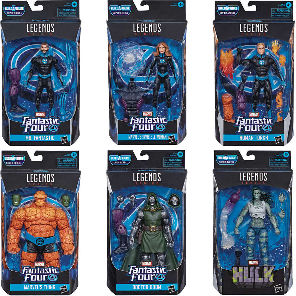 Fantastic Four Legends 6 In Action Figure Assortment 202001  